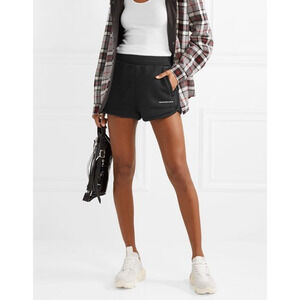 Alexander Wang Black Women's Shorts cotton blend Small A003273